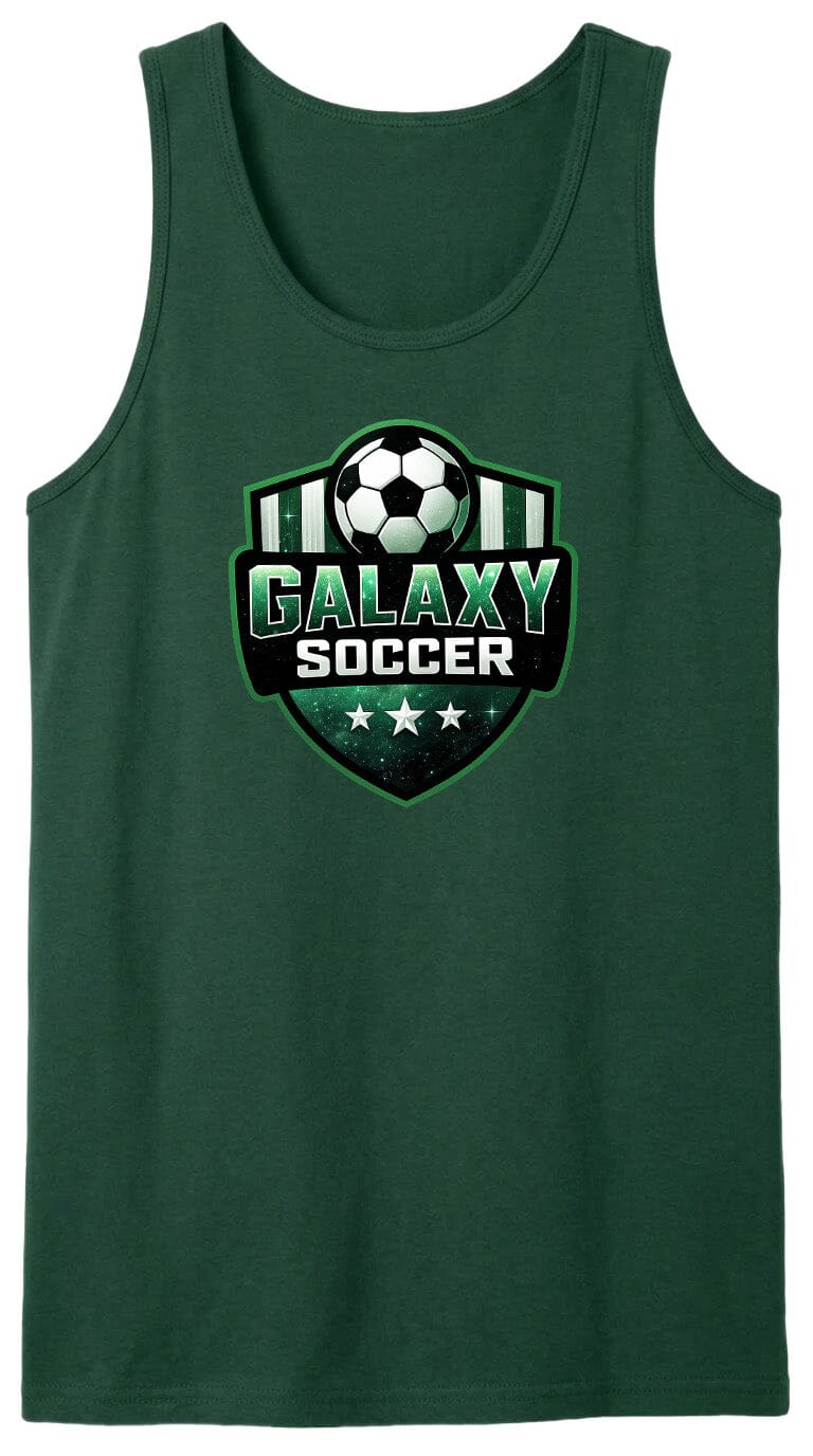 Adult Glittery Galaxy Crest Soccer Chest Logo T Shirt | Hoodie | Long Sleeve | Sweatshirt | Crew Neck | Tank Top Fiesta Doodle waterproof vinyl sticker. dishwasher safe outdoor sticker.