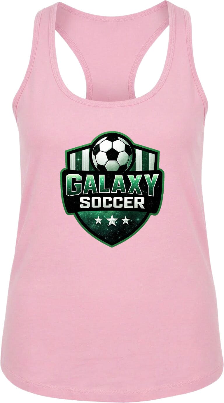 Adult Glittery Galaxy Crest Soccer Chest Logo T Shirt | Hoodie | Long Sleeve | Sweatshirt | Crew Neck | Tank Top Fiesta Doodle waterproof vinyl sticker. dishwasher safe outdoor sticker.