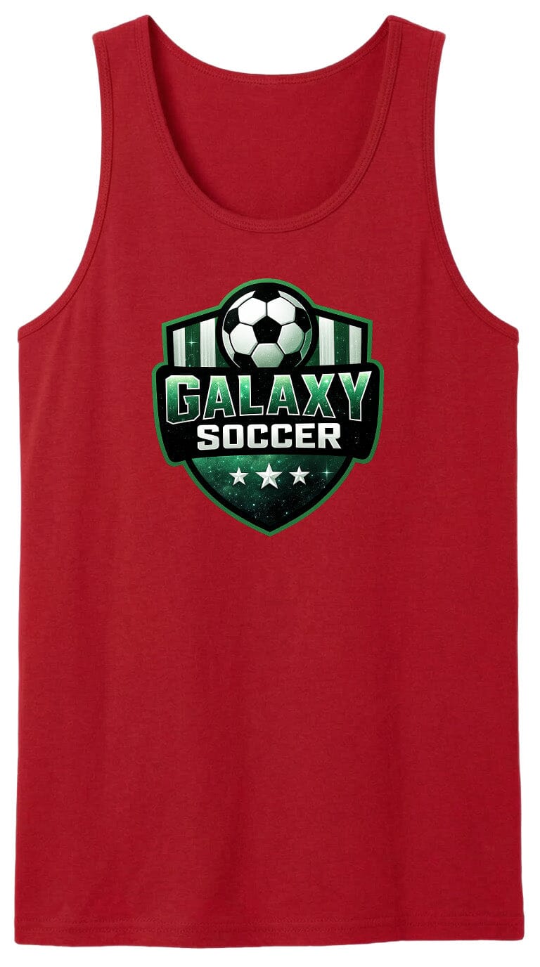 Adult Glittery Galaxy Crest Soccer Chest Logo T Shirt | Hoodie | Long Sleeve | Sweatshirt | Crew Neck | Tank Top Fiesta Doodle waterproof vinyl sticker. dishwasher safe outdoor sticker.
