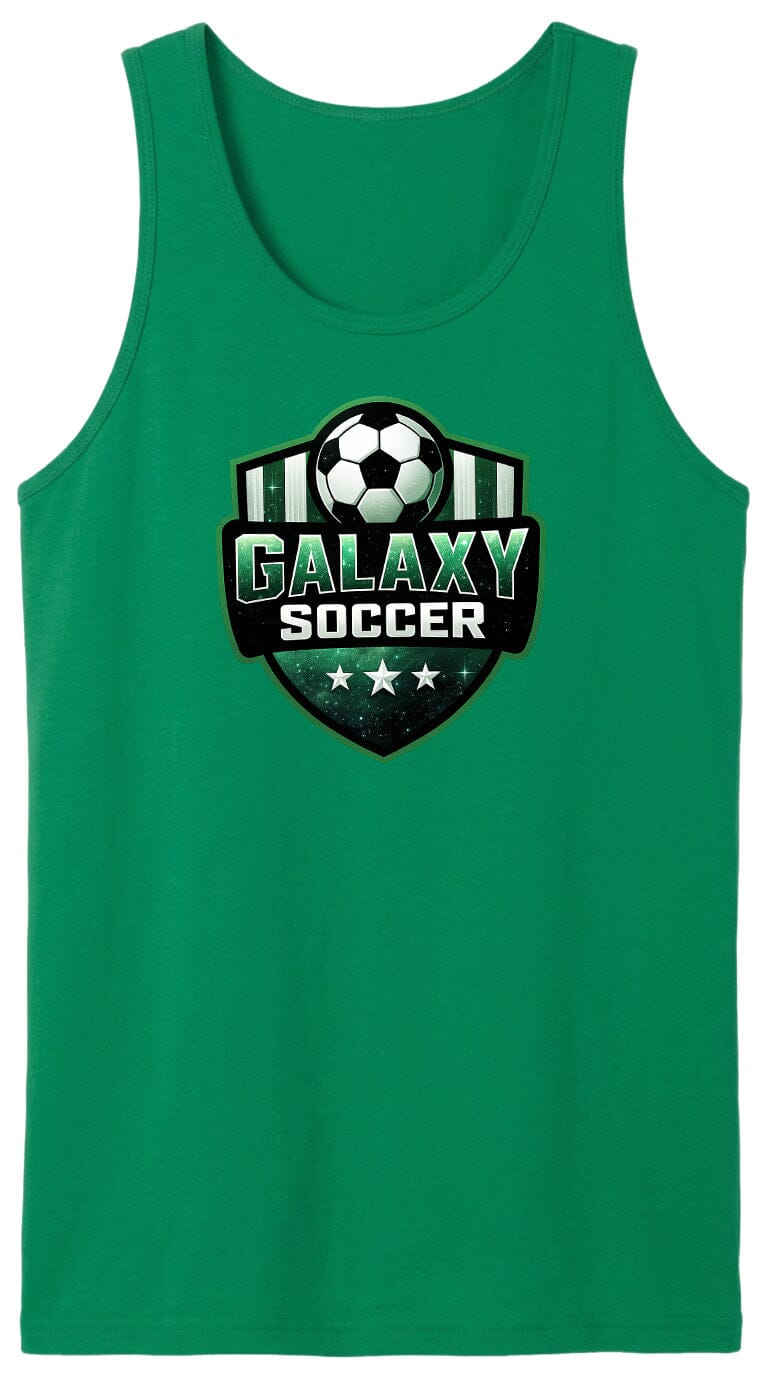Adult Glittery Galaxy Crest Soccer Chest Logo T Shirt | Hoodie | Long Sleeve | Sweatshirt | Crew Neck | Tank Top Fiesta Doodle waterproof vinyl sticker. dishwasher safe outdoor sticker.