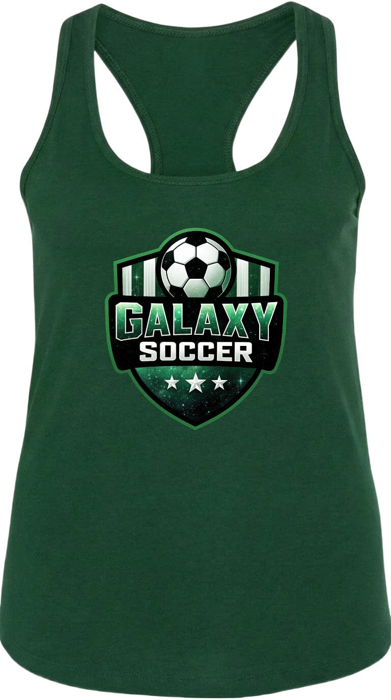 Adult Glittery Galaxy Crest Soccer Chest Logo T Shirt | Hoodie | Long Sleeve | Sweatshirt | Crew Neck | Tank Top Fiesta Doodle waterproof vinyl sticker. dishwasher safe outdoor sticker.
