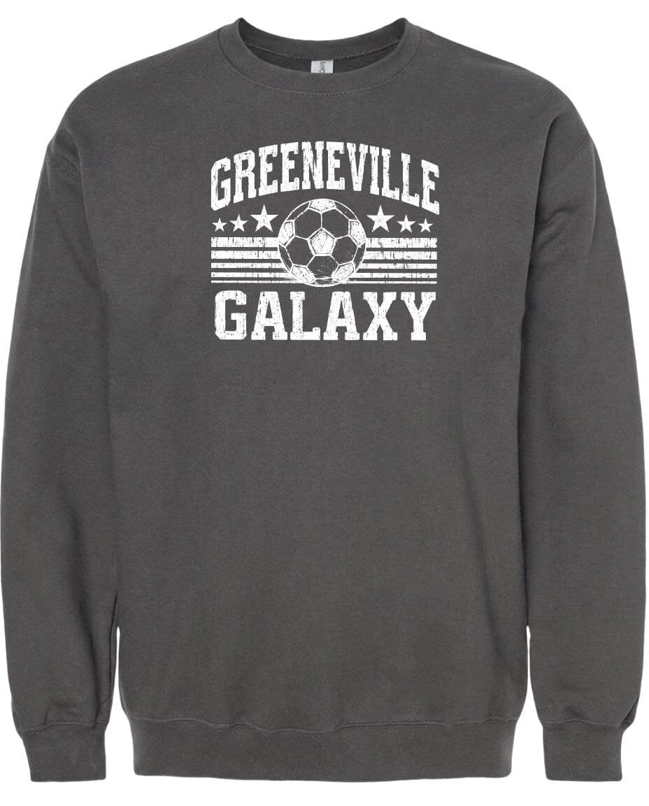 ADULT Greeneville Galaxy Ball Chest Logo T Shirt | Hoodie | Long Sleeve | Sweatshirt | Crew Neck | Tank Top Fiesta Doodle waterproof vinyl sticker. dishwasher safe outdoor sticker.