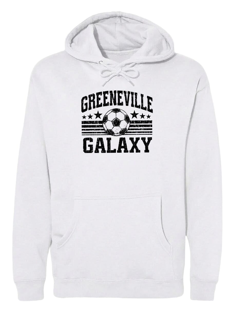 ADULT Greeneville Galaxy Ball Chest Logo T Shirt | Hoodie | Long Sleeve | Sweatshirt | Crew Neck | Tank Top Fiesta Doodle waterproof vinyl sticker. dishwasher safe outdoor sticker.