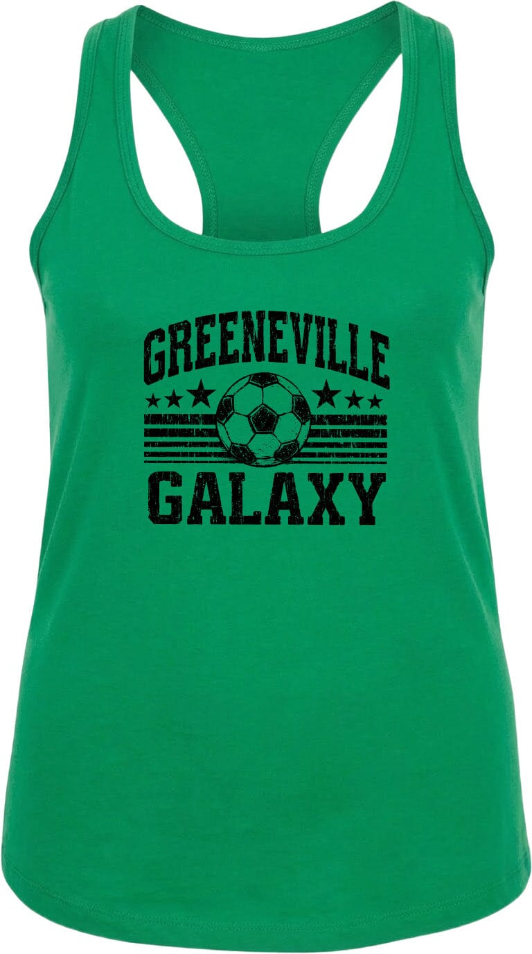 ADULT Greeneville Galaxy Ball Chest Logo T Shirt | Hoodie | Long Sleeve | Sweatshirt | Crew Neck | Tank Top Fiesta Doodle waterproof vinyl sticker. dishwasher safe outdoor sticker.
