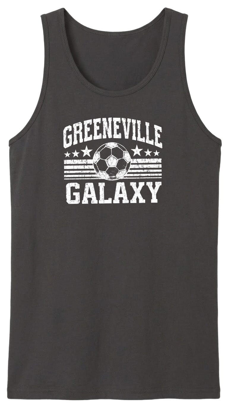 ADULT Greeneville Galaxy Ball Chest Logo T Shirt | Hoodie | Long Sleeve | Sweatshirt | Crew Neck | Tank Top Fiesta Doodle waterproof vinyl sticker. dishwasher safe outdoor sticker.