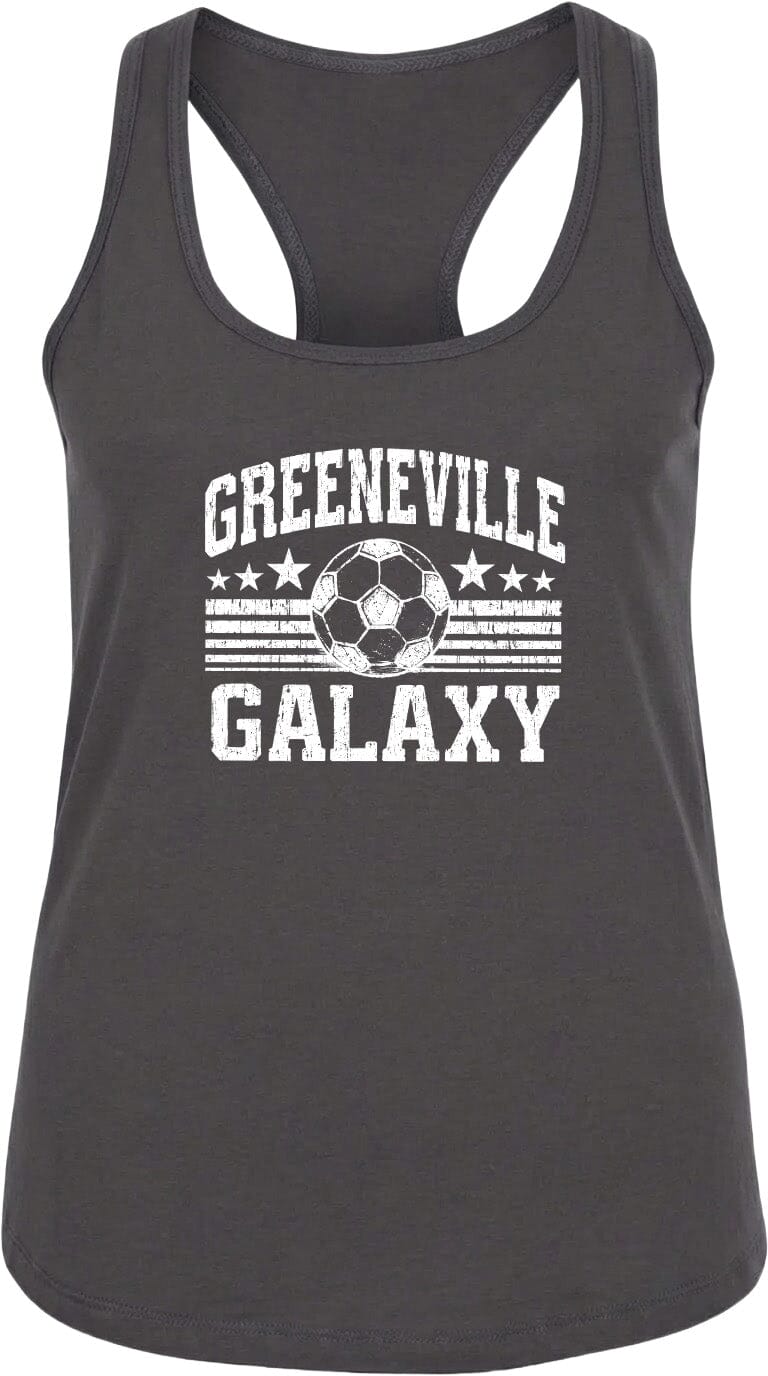 ADULT Greeneville Galaxy Ball Chest Logo T Shirt | Hoodie | Long Sleeve | Sweatshirt | Crew Neck | Tank Top Fiesta Doodle waterproof vinyl sticker. dishwasher safe outdoor sticker.