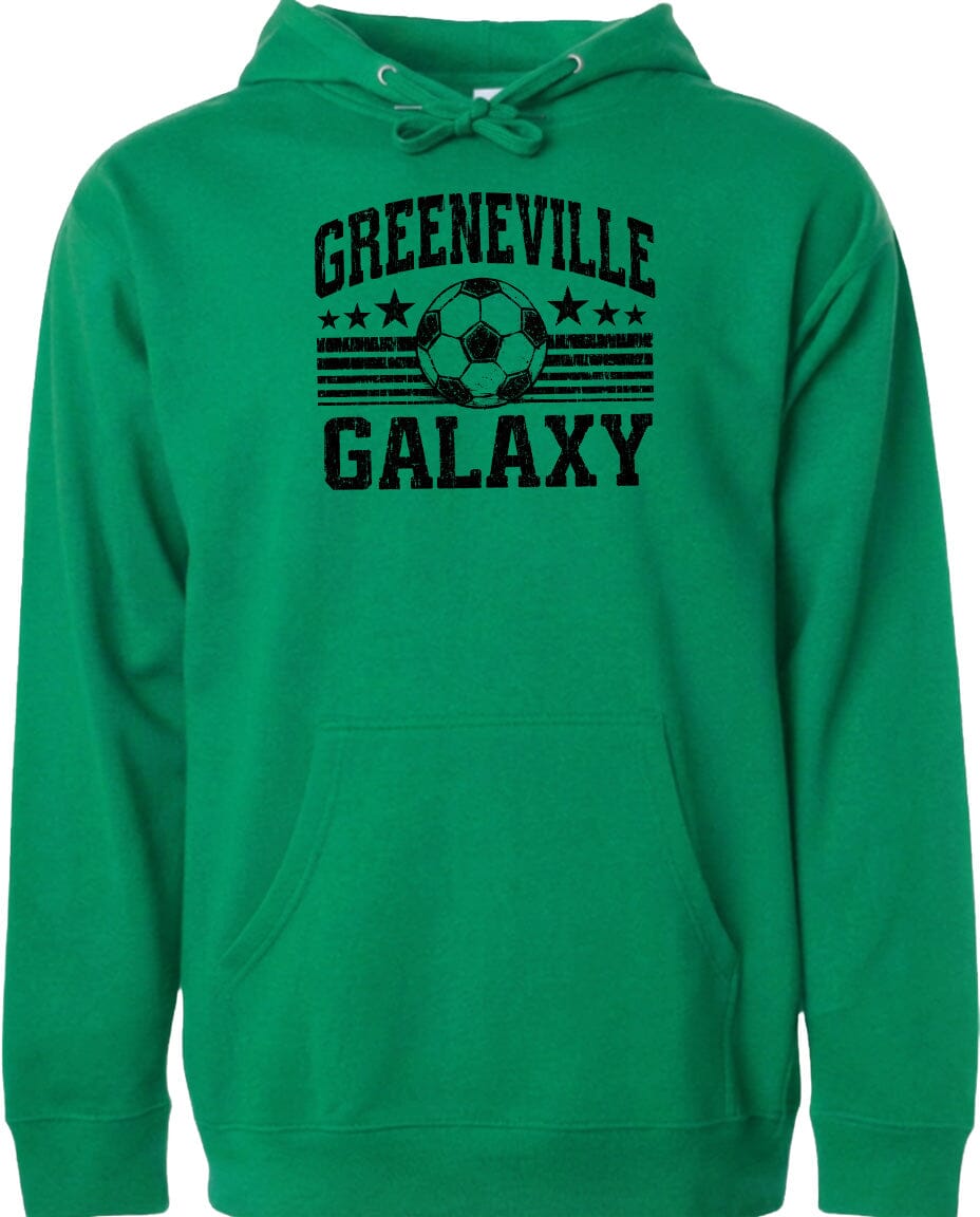 ADULT Greeneville Galaxy Ball Chest Logo T Shirt | Hoodie | Long Sleeve | Sweatshirt | Crew Neck | Tank Top Fiesta Doodle waterproof vinyl sticker. dishwasher safe outdoor sticker.