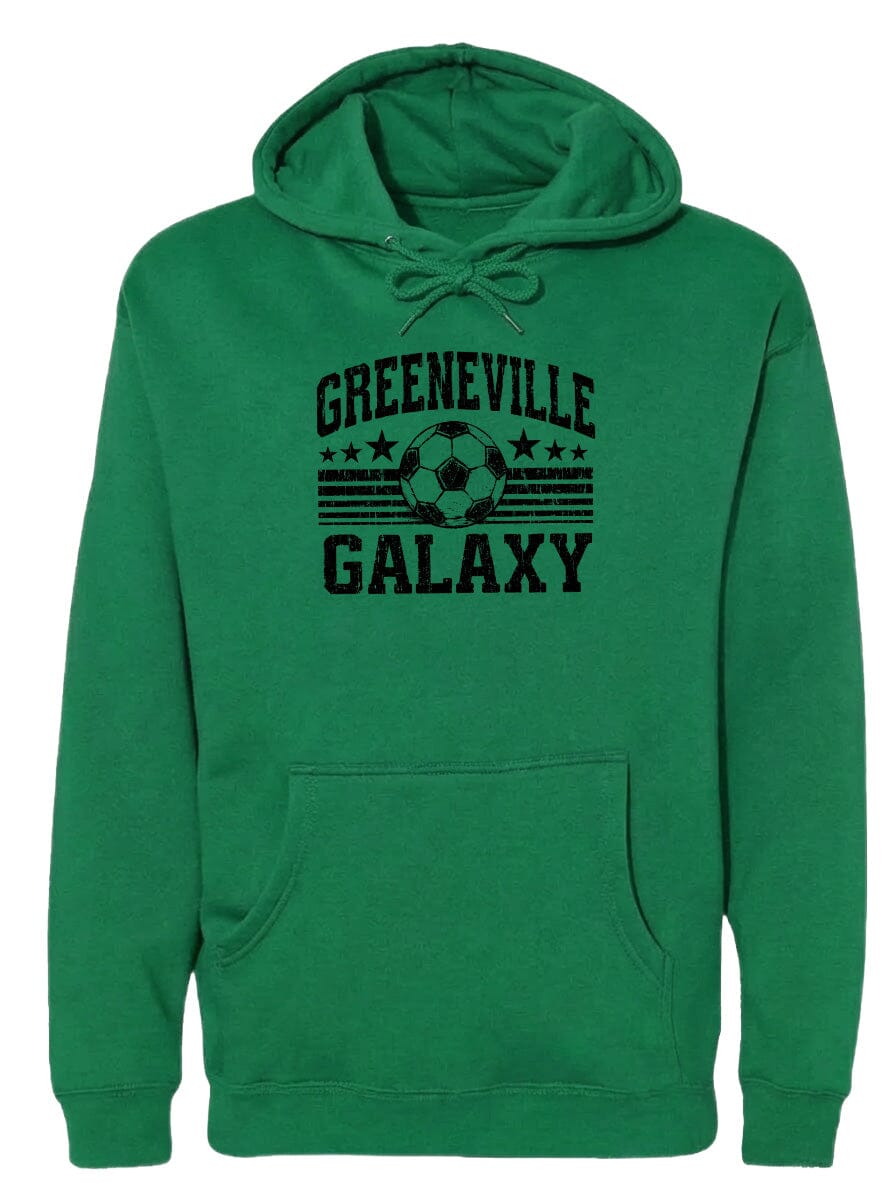 ADULT Greeneville Galaxy Ball Chest Logo T Shirt | Hoodie | Long Sleeve | Sweatshirt | Crew Neck | Tank Top Fiesta Doodle waterproof vinyl sticker. dishwasher safe outdoor sticker.