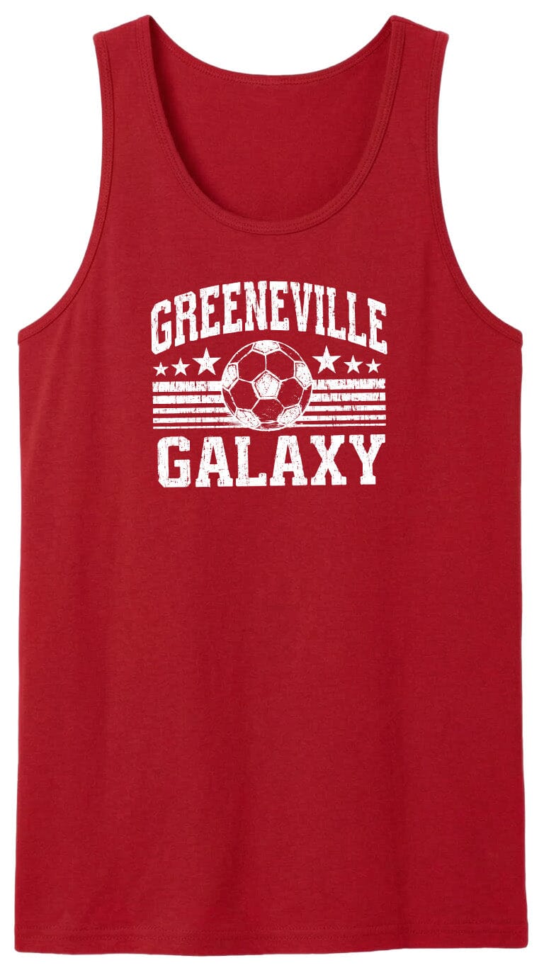 ADULT Greeneville Galaxy Ball Chest Logo T Shirt | Hoodie | Long Sleeve | Sweatshirt | Crew Neck | Tank Top Fiesta Doodle waterproof vinyl sticker. dishwasher safe outdoor sticker.