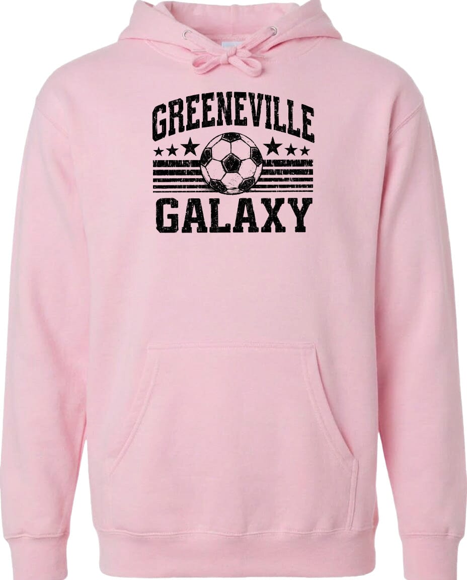 ADULT Greeneville Galaxy Ball Chest Logo T Shirt | Hoodie | Long Sleeve | Sweatshirt | Crew Neck | Tank Top Fiesta Doodle waterproof vinyl sticker. dishwasher safe outdoor sticker.