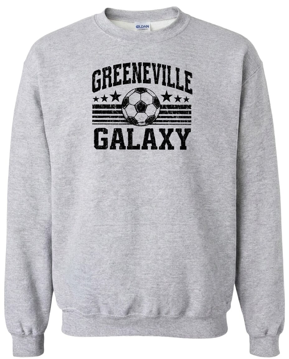 ADULT Greeneville Galaxy Ball Chest Logo T Shirt | Hoodie | Long Sleeve | Sweatshirt | Crew Neck | Tank Top Fiesta Doodle waterproof vinyl sticker. dishwasher safe outdoor sticker.