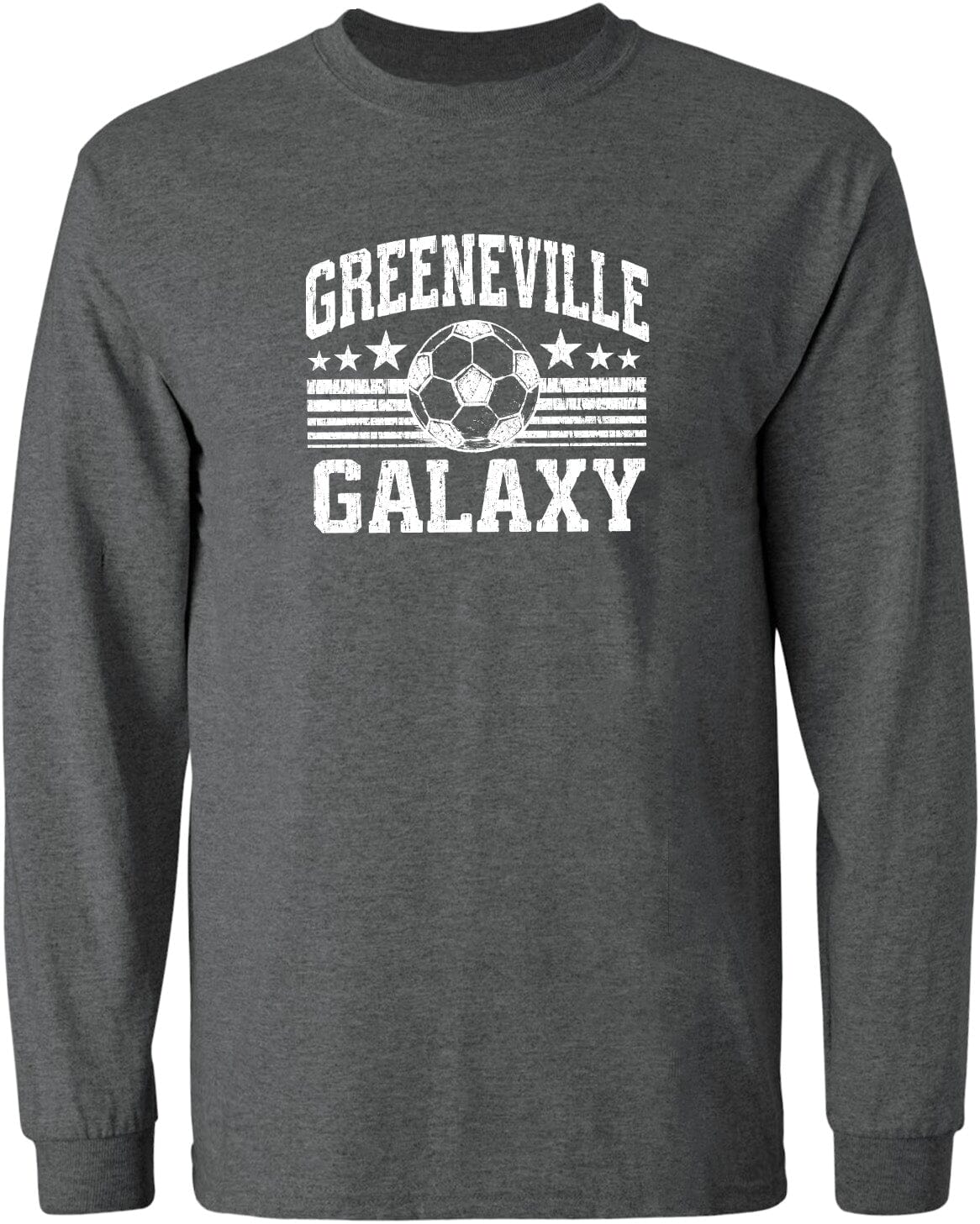 ADULT Greeneville Galaxy Ball Chest Logo T Shirt | Hoodie | Long Sleeve | Sweatshirt | Crew Neck | Tank Top Fiesta Doodle waterproof vinyl sticker. dishwasher safe outdoor sticker.