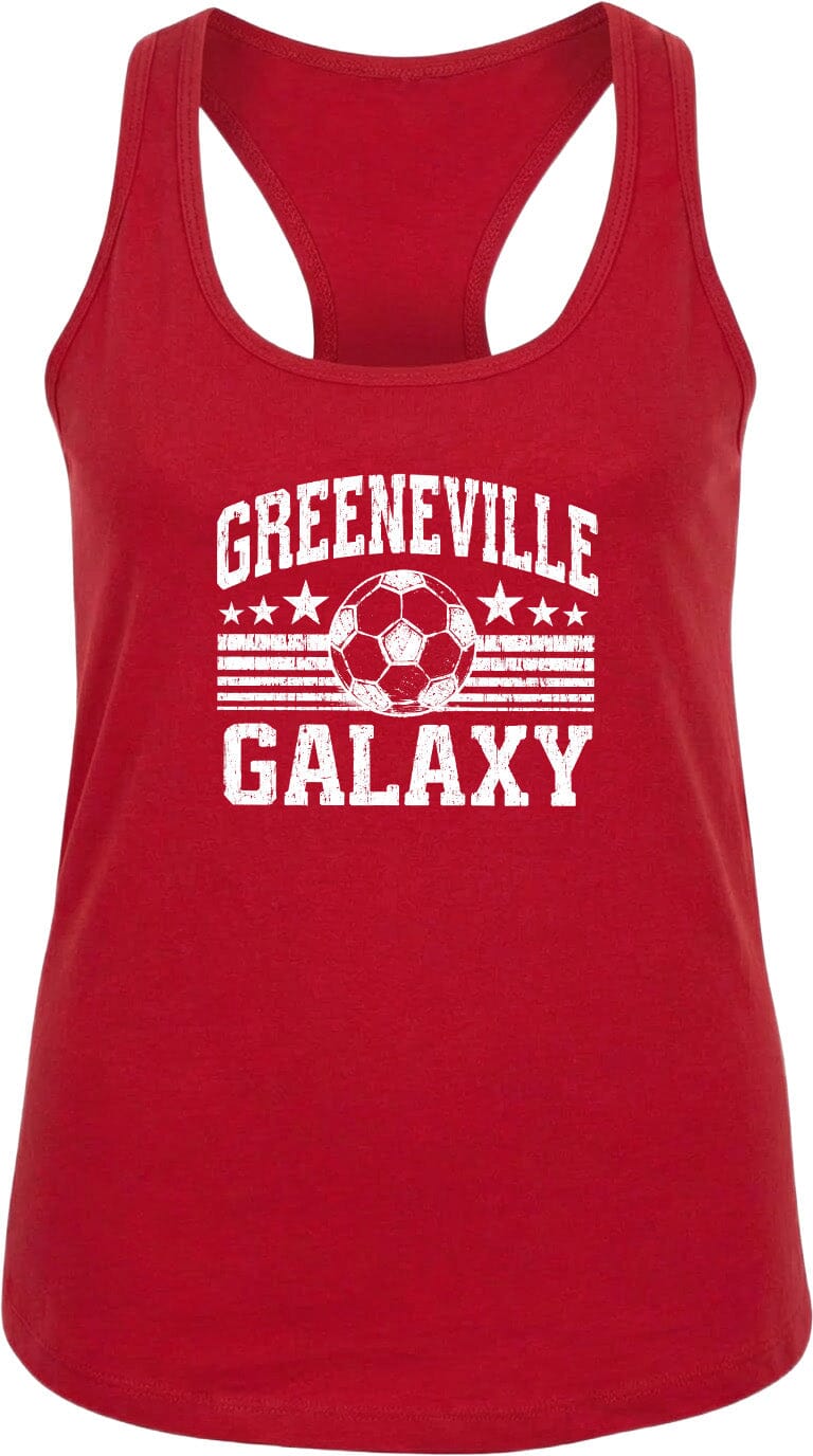 ADULT Greeneville Galaxy Ball Chest Logo T Shirt | Hoodie | Long Sleeve | Sweatshirt | Crew Neck | Tank Top Fiesta Doodle waterproof vinyl sticker. dishwasher safe outdoor sticker.