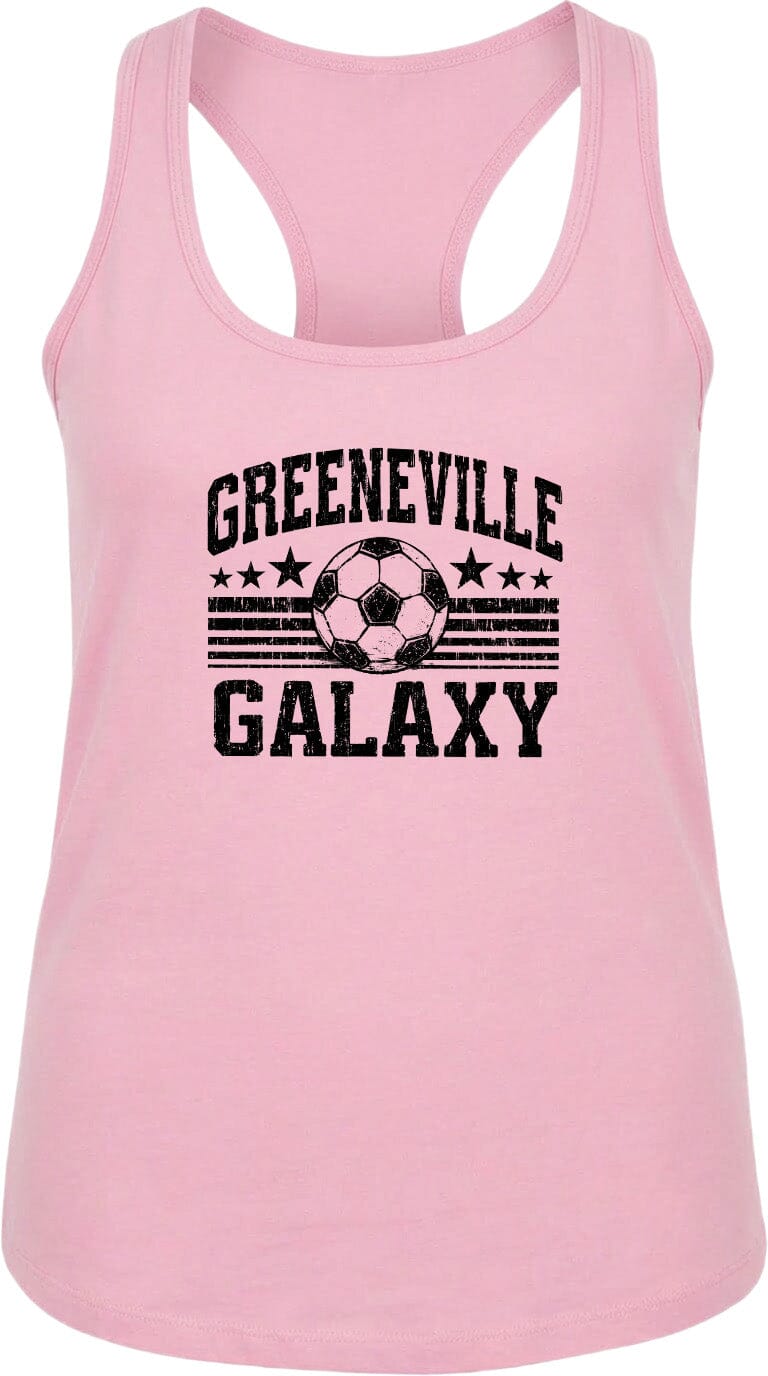 ADULT Greeneville Galaxy Ball Chest Logo T Shirt | Hoodie | Long Sleeve | Sweatshirt | Crew Neck | Tank Top Fiesta Doodle waterproof vinyl sticker. dishwasher safe outdoor sticker.