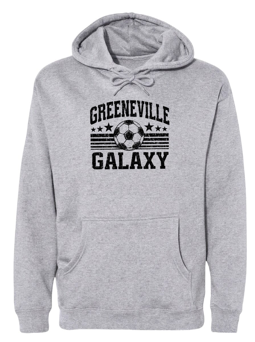 ADULT Greeneville Galaxy Ball Chest Logo T Shirt | Hoodie | Long Sleeve | Sweatshirt | Crew Neck | Tank Top Fiesta Doodle waterproof vinyl sticker. dishwasher safe outdoor sticker.