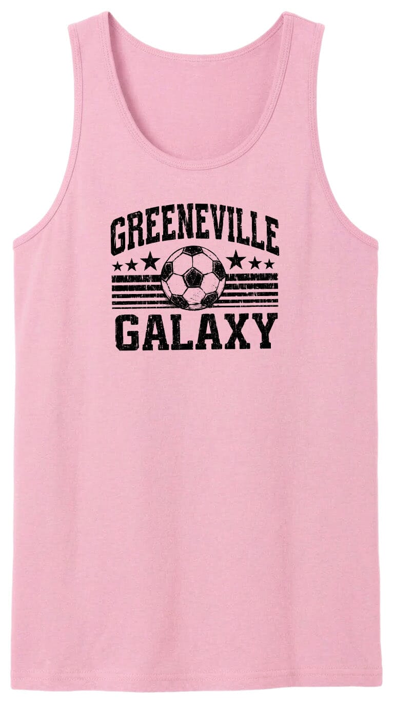 ADULT Greeneville Galaxy Ball Chest Logo T Shirt | Hoodie | Long Sleeve | Sweatshirt | Crew Neck | Tank Top Fiesta Doodle waterproof vinyl sticker. dishwasher safe outdoor sticker.