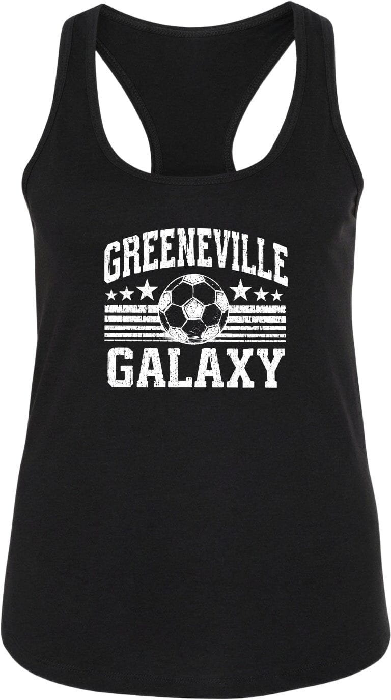 ADULT Greeneville Galaxy Ball Chest Logo T Shirt | Hoodie | Long Sleeve | Sweatshirt | Crew Neck | Tank Top Fiesta Doodle waterproof vinyl sticker. dishwasher safe outdoor sticker.
