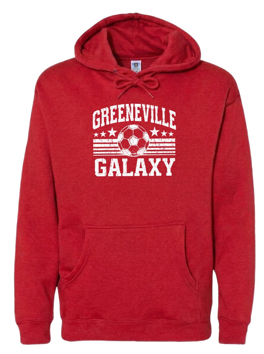 ADULT Greeneville Galaxy Ball Chest Logo T Shirt | Hoodie | Long Sleeve | Sweatshirt | Crew Neck | Tank Top Fiesta Doodle waterproof vinyl sticker. dishwasher safe outdoor sticker.