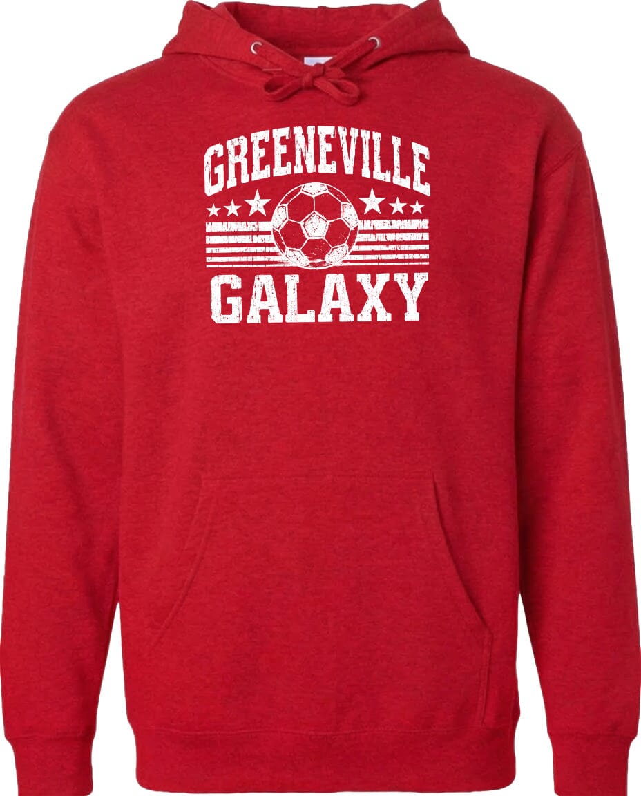 ADULT Greeneville Galaxy Ball Chest Logo T Shirt | Hoodie | Long Sleeve | Sweatshirt | Crew Neck | Tank Top Fiesta Doodle waterproof vinyl sticker. dishwasher safe outdoor sticker.