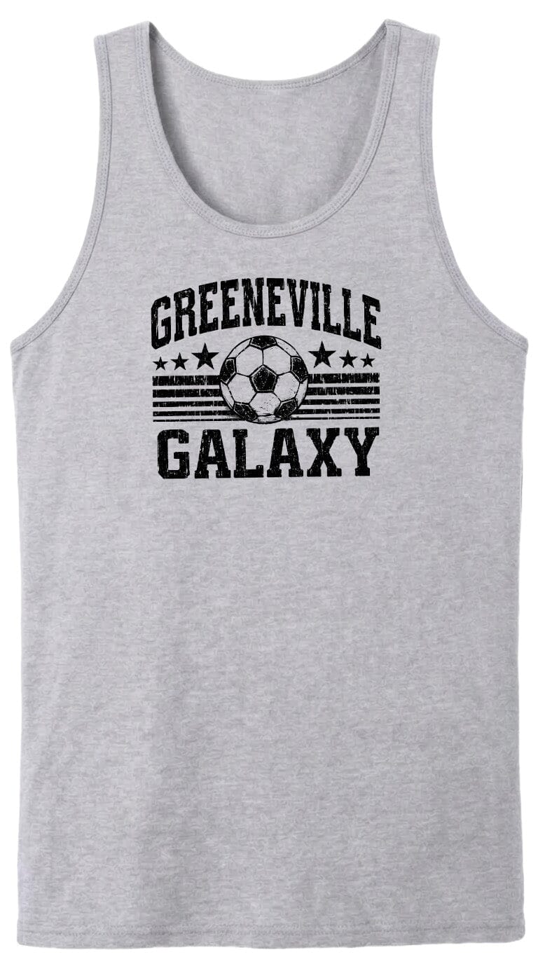 ADULT Greeneville Galaxy Ball Chest Logo T Shirt | Hoodie | Long Sleeve | Sweatshirt | Crew Neck | Tank Top Fiesta Doodle waterproof vinyl sticker. dishwasher safe outdoor sticker.