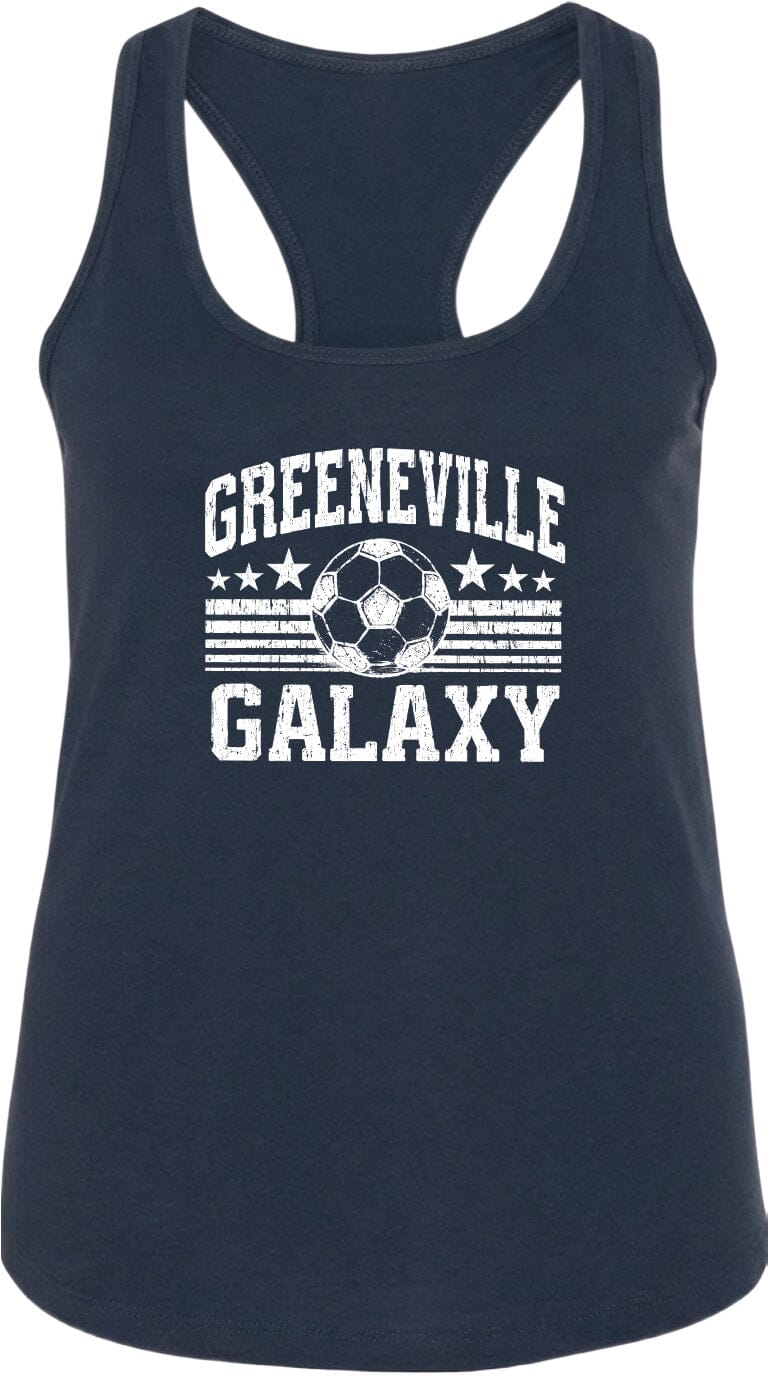 ADULT Greeneville Galaxy Ball Chest Logo T Shirt | Hoodie | Long Sleeve | Sweatshirt | Crew Neck | Tank Top Fiesta Doodle waterproof vinyl sticker. dishwasher safe outdoor sticker.