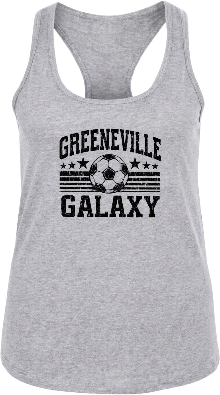ADULT Greeneville Galaxy Ball Chest Logo T Shirt | Hoodie | Long Sleeve | Sweatshirt | Crew Neck | Tank Top Fiesta Doodle waterproof vinyl sticker. dishwasher safe outdoor sticker.
