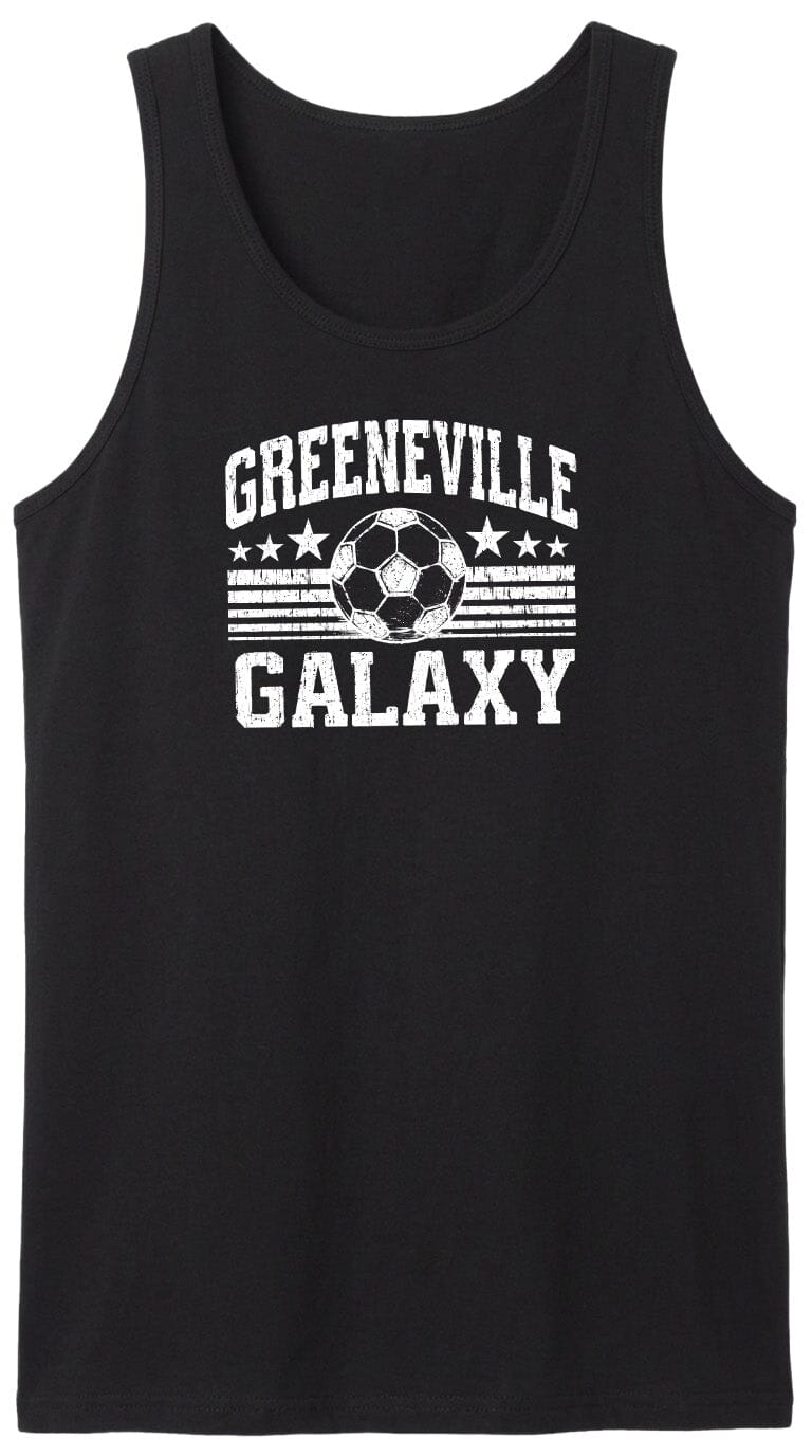 ADULT Greeneville Galaxy Ball Chest Logo T Shirt | Hoodie | Long Sleeve | Sweatshirt | Crew Neck | Tank Top Fiesta Doodle waterproof vinyl sticker. dishwasher safe outdoor sticker.