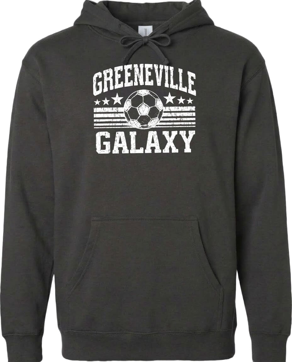 ADULT Greeneville Galaxy Ball Chest Logo T Shirt | Hoodie | Long Sleeve | Sweatshirt | Crew Neck | Tank Top Fiesta Doodle Midweight Hoodie XS Charcoal waterproof vinyl sticker. dishwasher safe outdoor sticker.