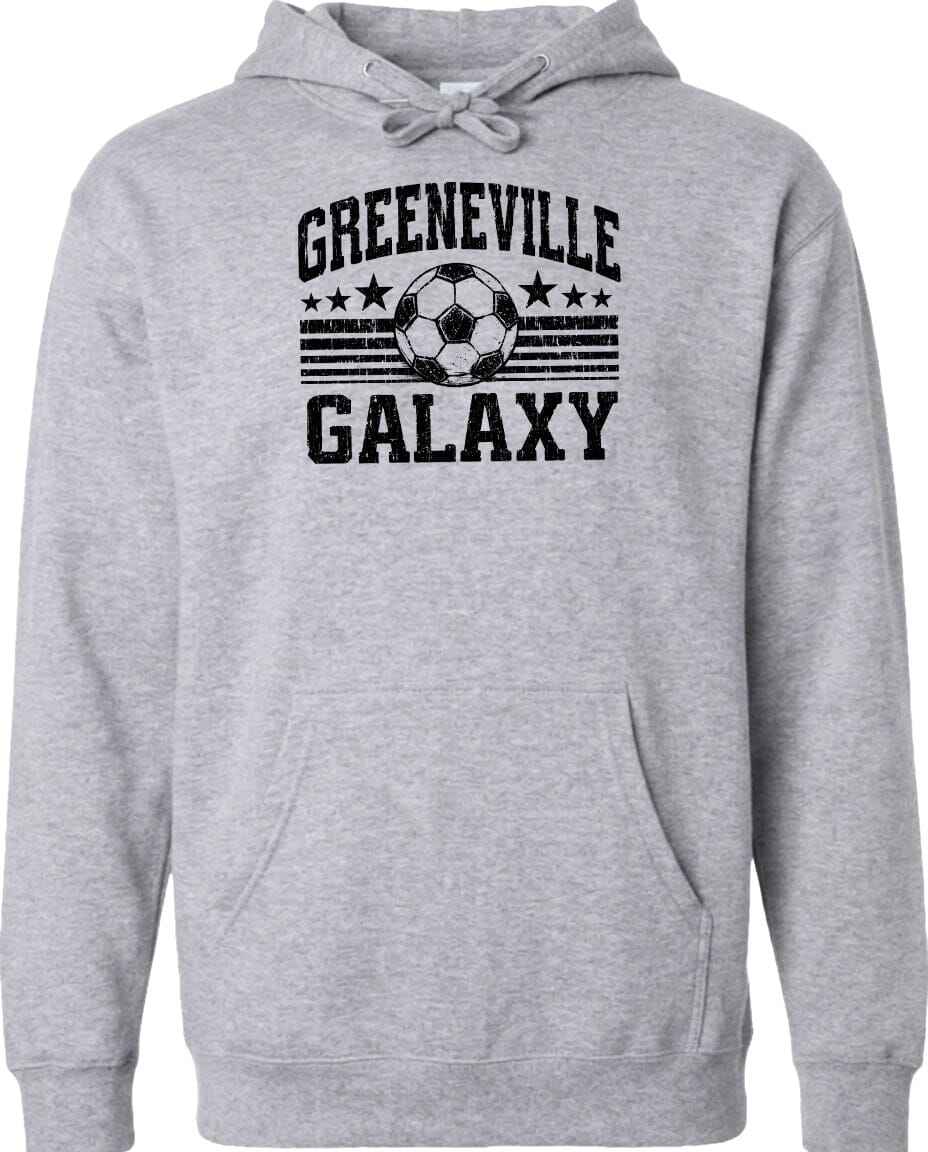ADULT Greeneville Galaxy Ball Chest Logo T Shirt | Hoodie | Long Sleeve | Sweatshirt | Crew Neck | Tank Top Fiesta Doodle Midweight Hoodie XS Sport Gray waterproof vinyl sticker. dishwasher safe outdoor sticker.