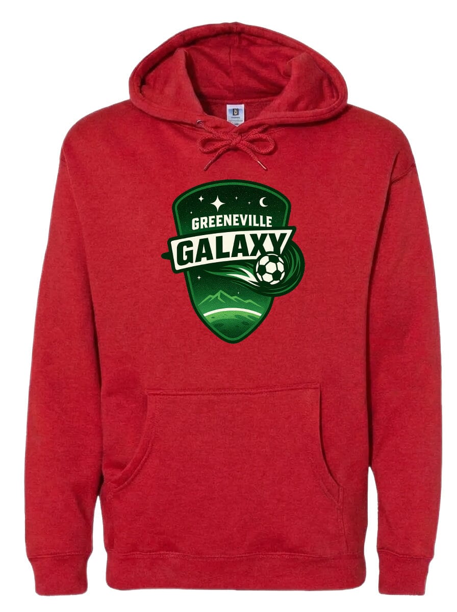 Adult Greeneville Galaxy Crest Chest Logo T Shirt | Hoodie | Long Sleeve | Sweatshirt | Crew Neck | Tank Top Fiesta Doodle waterproof vinyl sticker. dishwasher safe outdoor sticker.