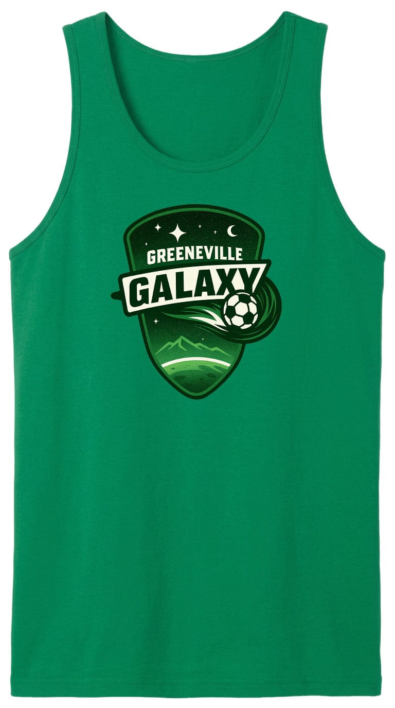 Adult Greeneville Galaxy Crest Chest Logo T Shirt | Hoodie | Long Sleeve | Sweatshirt | Crew Neck | Tank Top Fiesta Doodle waterproof vinyl sticker. dishwasher safe outdoor sticker.