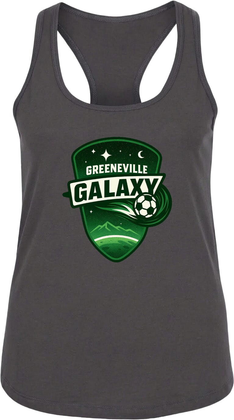 Adult Greeneville Galaxy Crest Chest Logo T Shirt | Hoodie | Long Sleeve | Sweatshirt | Crew Neck | Tank Top Fiesta Doodle waterproof vinyl sticker. dishwasher safe outdoor sticker.