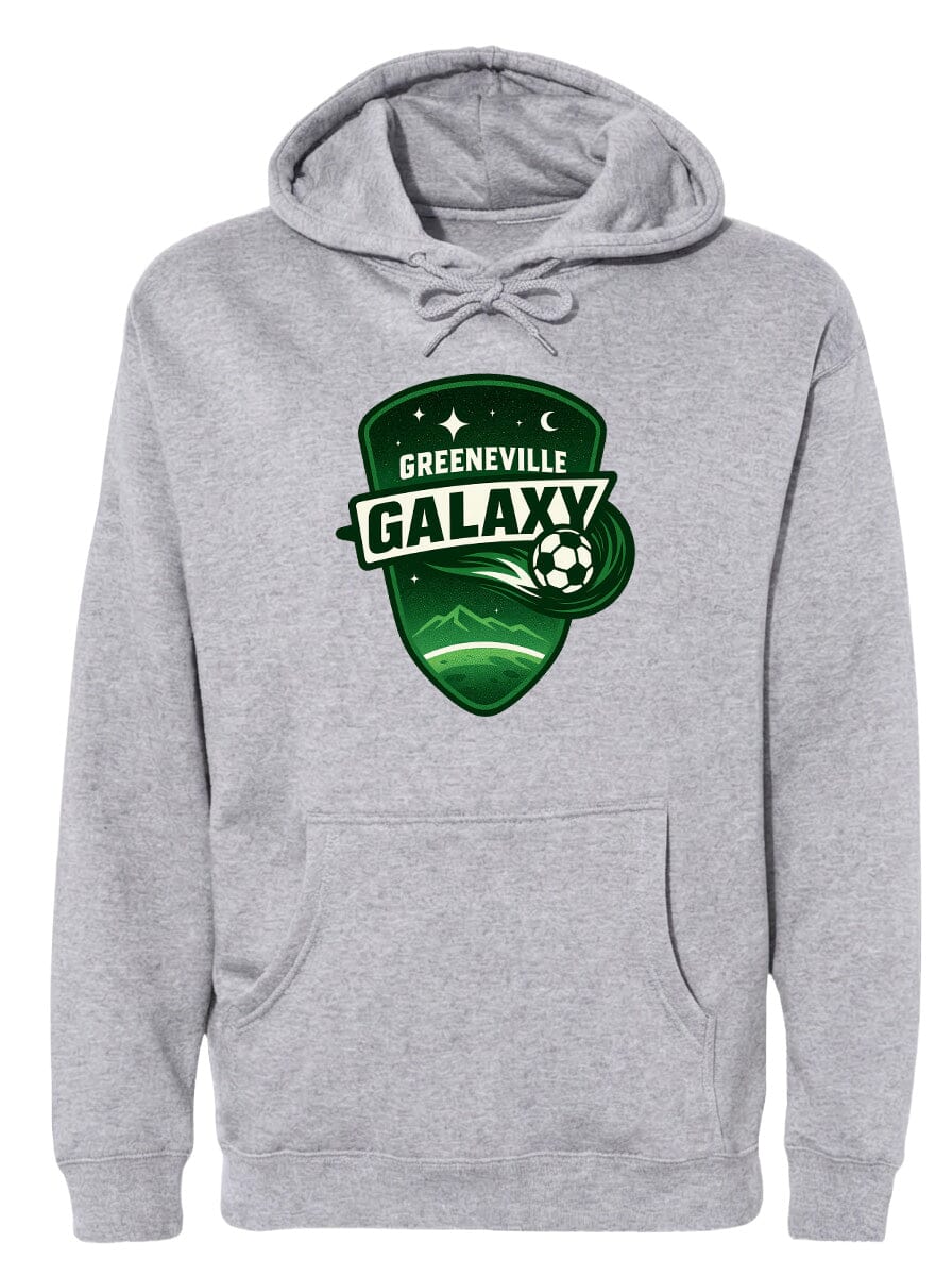 Adult Greeneville Galaxy Crest Chest Logo T Shirt | Hoodie | Long Sleeve | Sweatshirt | Crew Neck | Tank Top Fiesta Doodle waterproof vinyl sticker. dishwasher safe outdoor sticker.