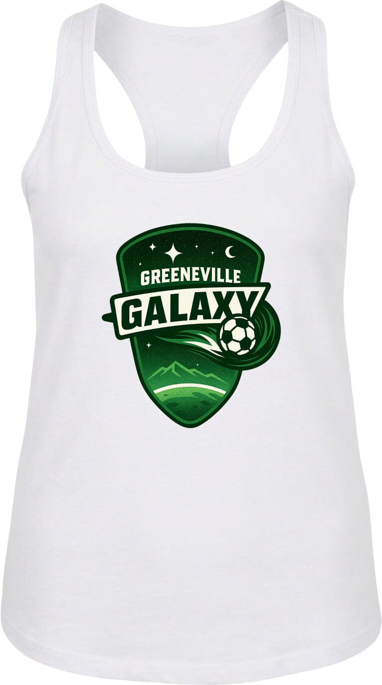Adult Greeneville Galaxy Crest Chest Logo T Shirt | Hoodie | Long Sleeve | Sweatshirt | Crew Neck | Tank Top Fiesta Doodle waterproof vinyl sticker. dishwasher safe outdoor sticker.