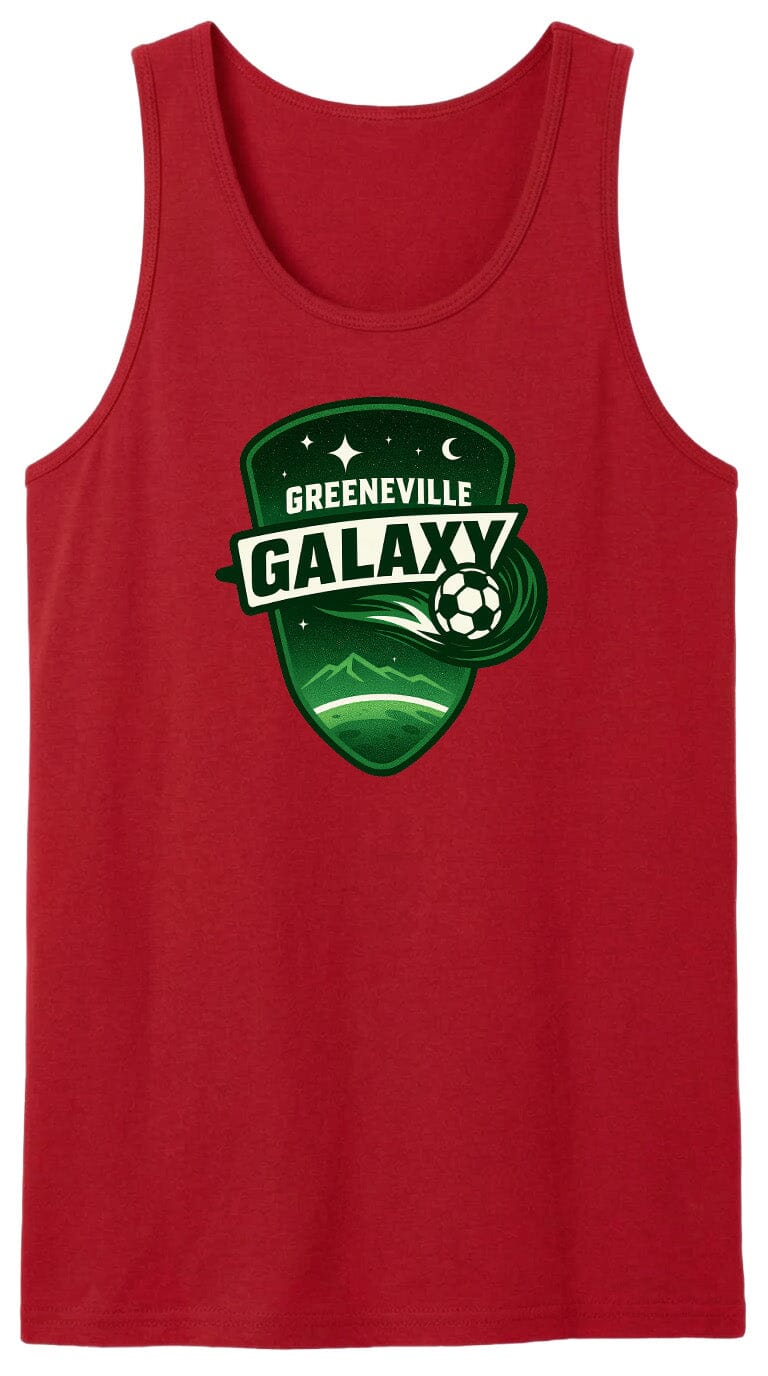 Adult Greeneville Galaxy Crest Chest Logo T Shirt | Hoodie | Long Sleeve | Sweatshirt | Crew Neck | Tank Top Fiesta Doodle waterproof vinyl sticker. dishwasher safe outdoor sticker.