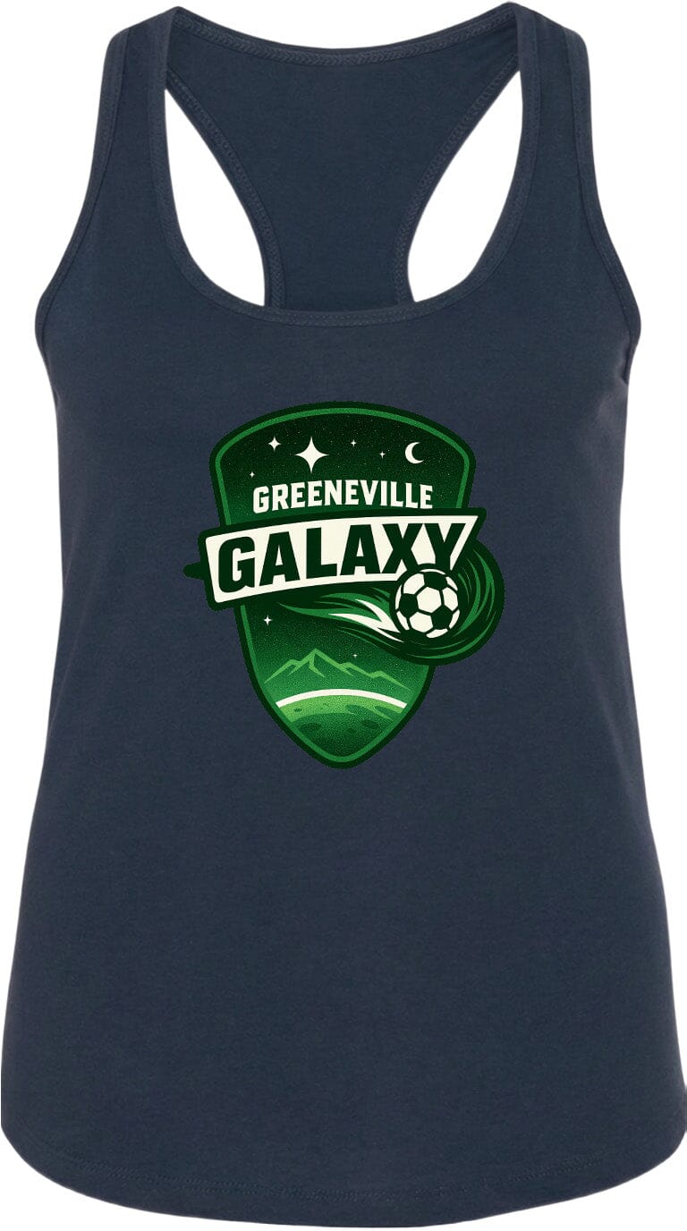 Adult Greeneville Galaxy Crest Chest Logo T Shirt | Hoodie | Long Sleeve | Sweatshirt | Crew Neck | Tank Top Fiesta Doodle waterproof vinyl sticker. dishwasher safe outdoor sticker.