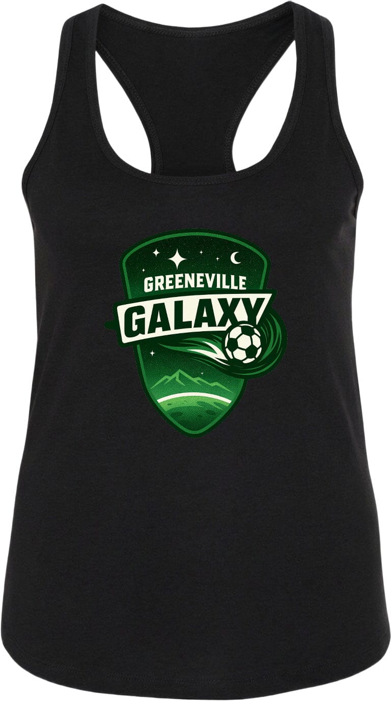 Adult Greeneville Galaxy Crest Chest Logo T Shirt | Hoodie | Long Sleeve | Sweatshirt | Crew Neck | Tank Top Fiesta Doodle waterproof vinyl sticker. dishwasher safe outdoor sticker.