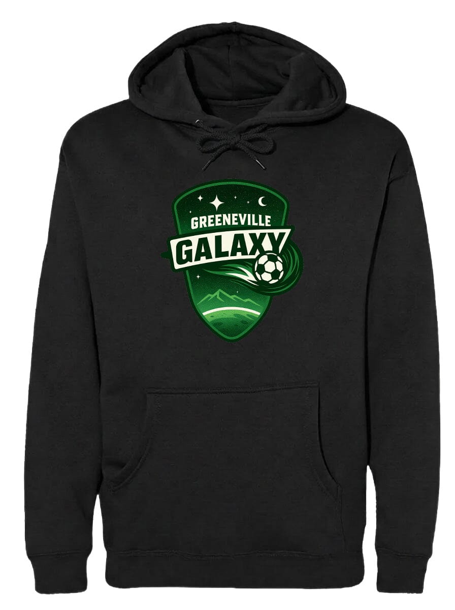 Adult Greeneville Galaxy Crest Chest Logo T Shirt | Hoodie | Long Sleeve | Sweatshirt | Crew Neck | Tank Top Fiesta Doodle waterproof vinyl sticker. dishwasher safe outdoor sticker.