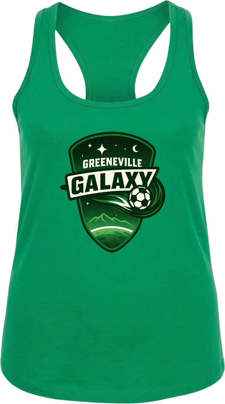 Adult Greeneville Galaxy Crest Chest Logo T Shirt | Hoodie | Long Sleeve | Sweatshirt | Crew Neck | Tank Top Fiesta Doodle waterproof vinyl sticker. dishwasher safe outdoor sticker.