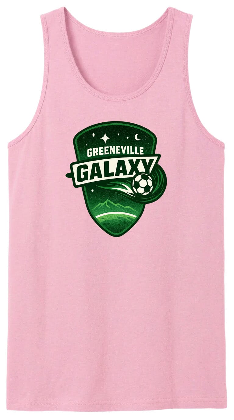 Adult Greeneville Galaxy Crest Chest Logo T Shirt | Hoodie | Long Sleeve | Sweatshirt | Crew Neck | Tank Top Fiesta Doodle waterproof vinyl sticker. dishwasher safe outdoor sticker.