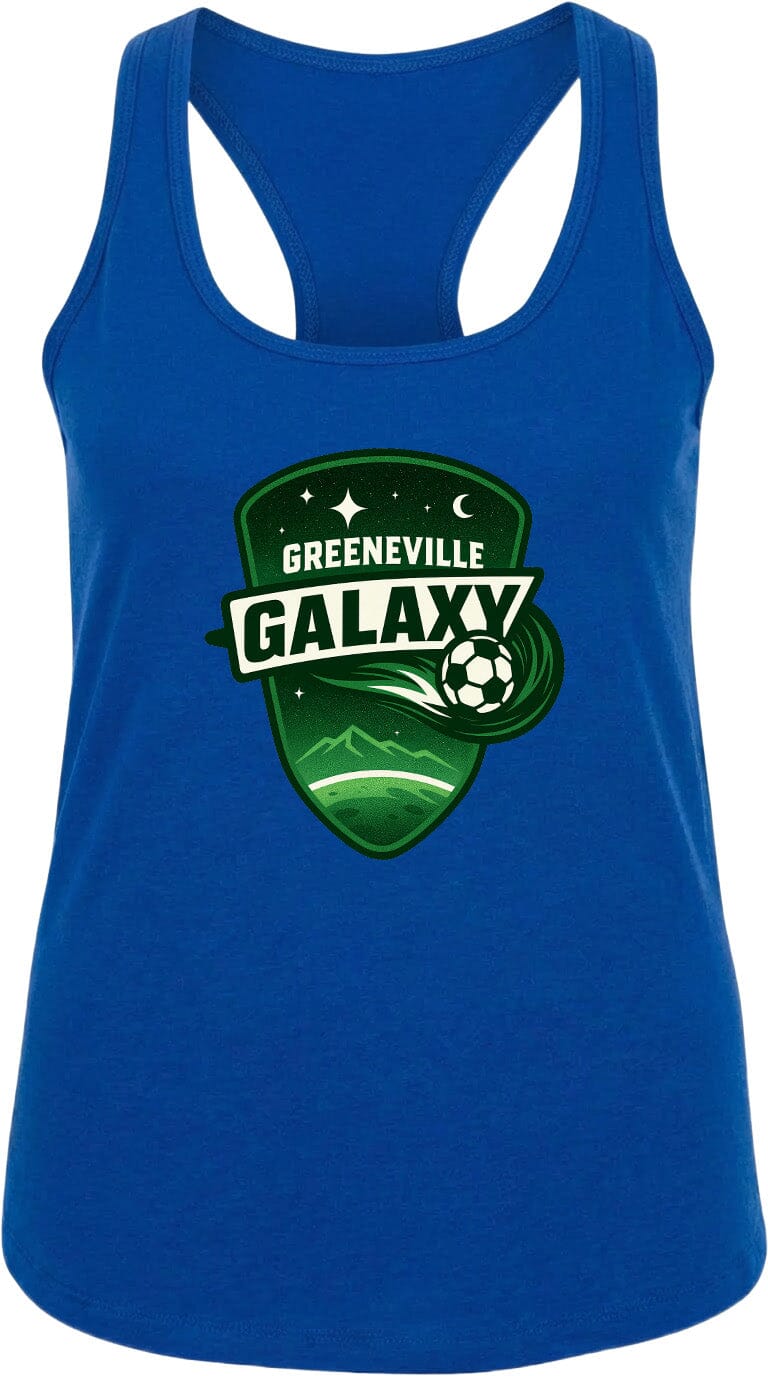 Adult Greeneville Galaxy Crest Chest Logo T Shirt | Hoodie | Long Sleeve | Sweatshirt | Crew Neck | Tank Top Fiesta Doodle waterproof vinyl sticker. dishwasher safe outdoor sticker.