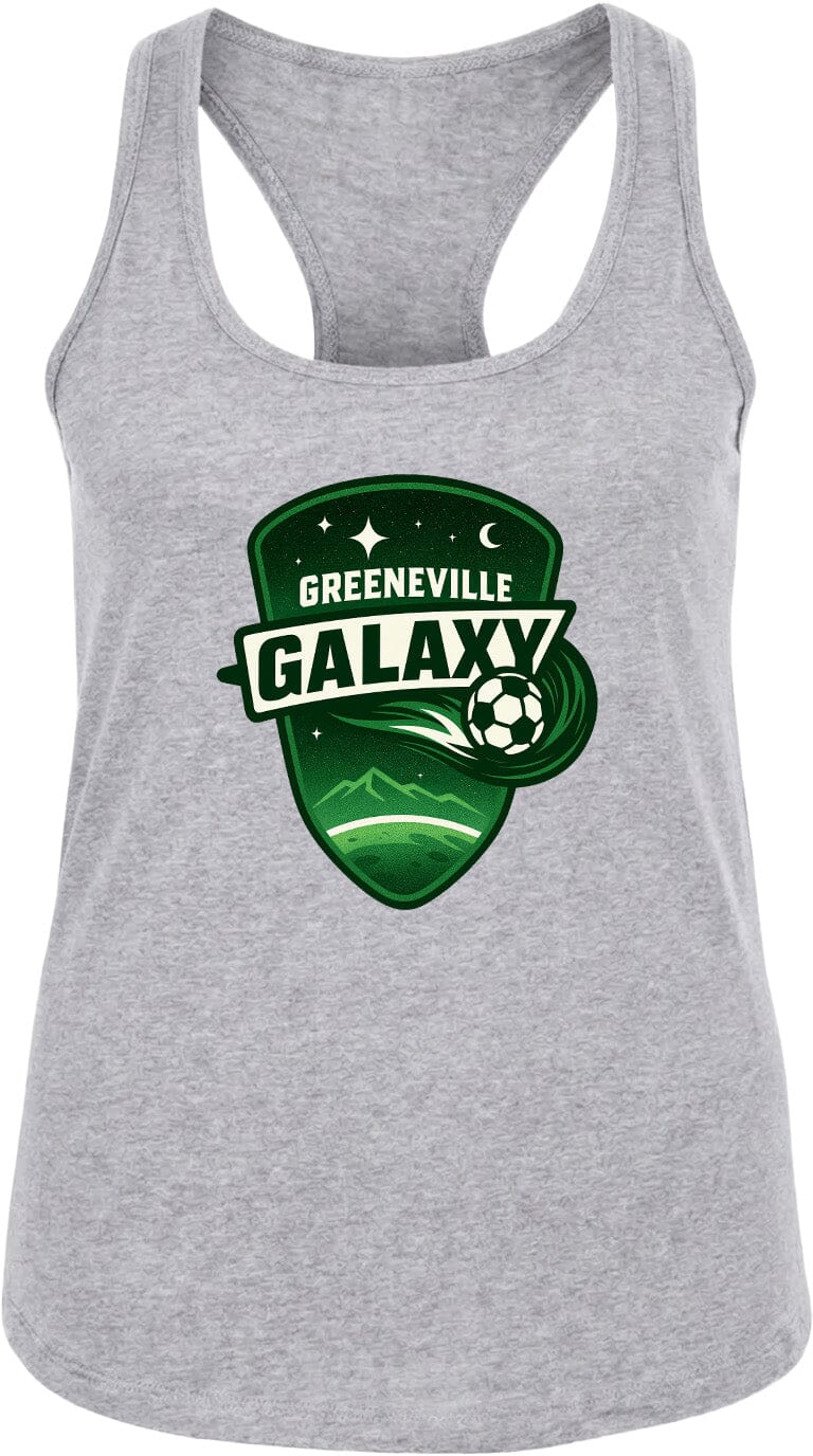 Adult Greeneville Galaxy Crest Chest Logo T Shirt | Hoodie | Long Sleeve | Sweatshirt | Crew Neck | Tank Top Fiesta Doodle waterproof vinyl sticker. dishwasher safe outdoor sticker.