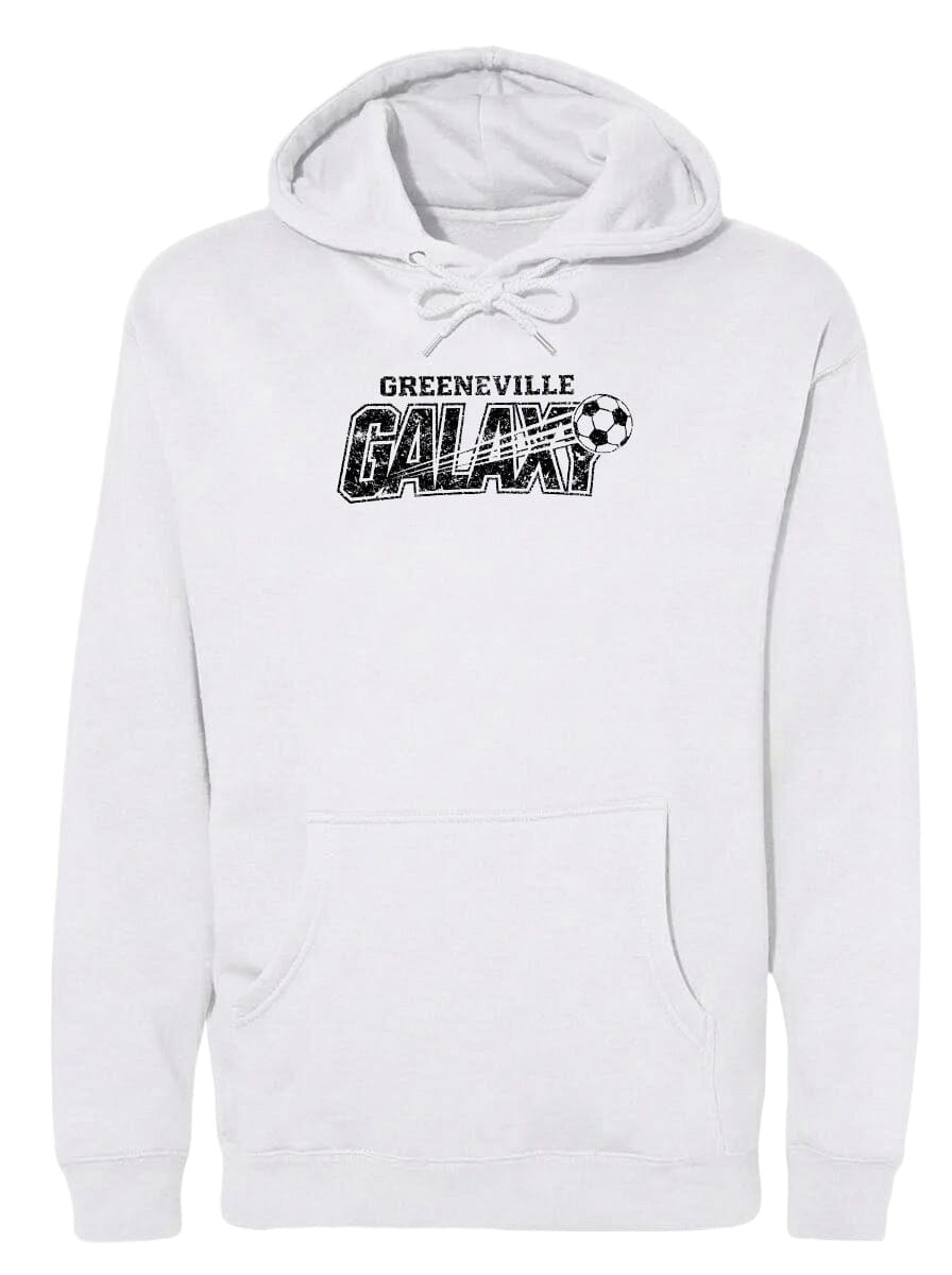 ADULT Greeneville Galaxy Distressed Chest Logo T Shirt | Hoodie | Long Sleeve | Sweatshirt | Crew Neck | Tank Top Fiesta Doodle waterproof vinyl sticker. dishwasher safe outdoor sticker.