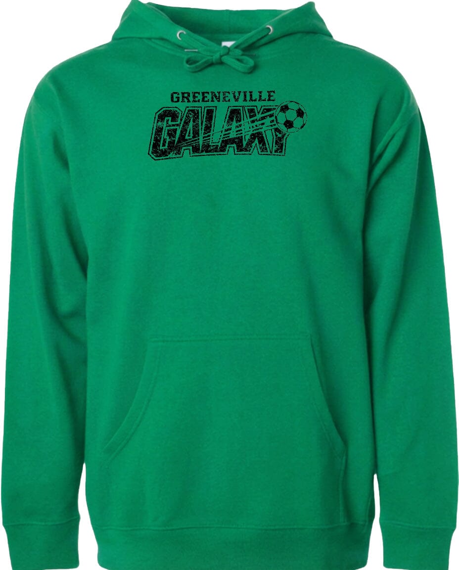 ADULT Greeneville Galaxy Distressed Chest Logo T Shirt | Hoodie | Long Sleeve | Sweatshirt | Crew Neck | Tank Top Fiesta Doodle waterproof vinyl sticker. dishwasher safe outdoor sticker.