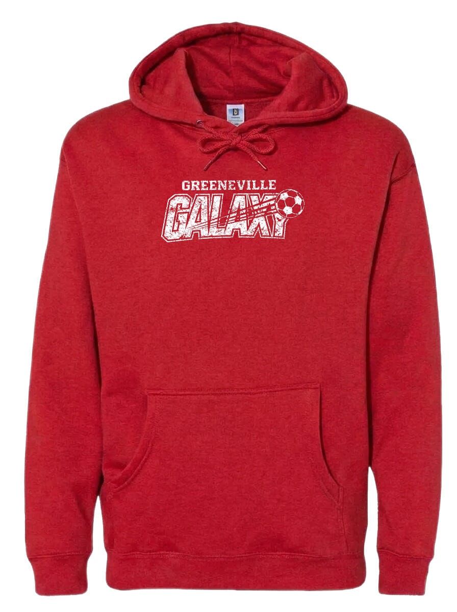 ADULT Greeneville Galaxy Distressed Chest Logo T Shirt | Hoodie | Long Sleeve | Sweatshirt | Crew Neck | Tank Top Fiesta Doodle waterproof vinyl sticker. dishwasher safe outdoor sticker.