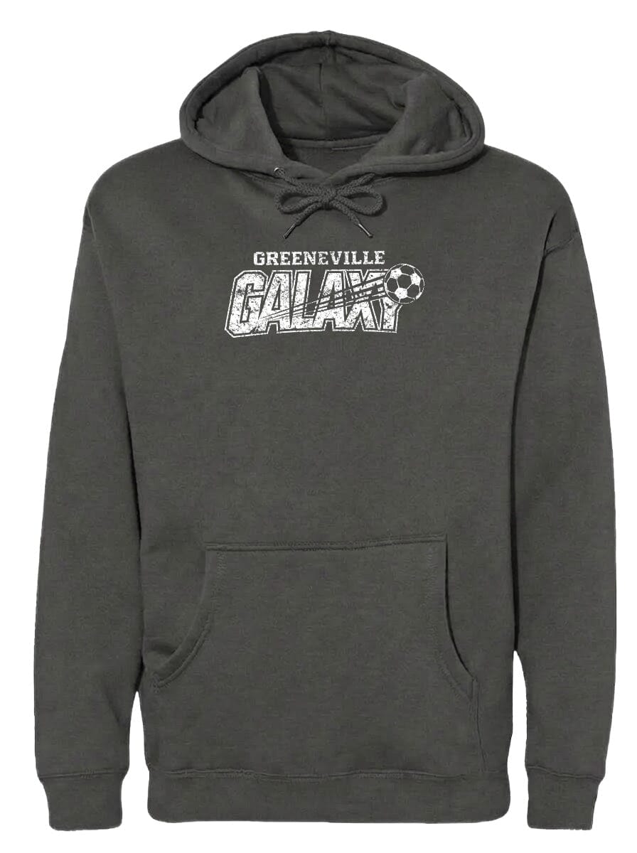 ADULT Greeneville Galaxy Distressed Chest Logo T Shirt | Hoodie | Long Sleeve | Sweatshirt | Crew Neck | Tank Top Fiesta Doodle waterproof vinyl sticker. dishwasher safe outdoor sticker.