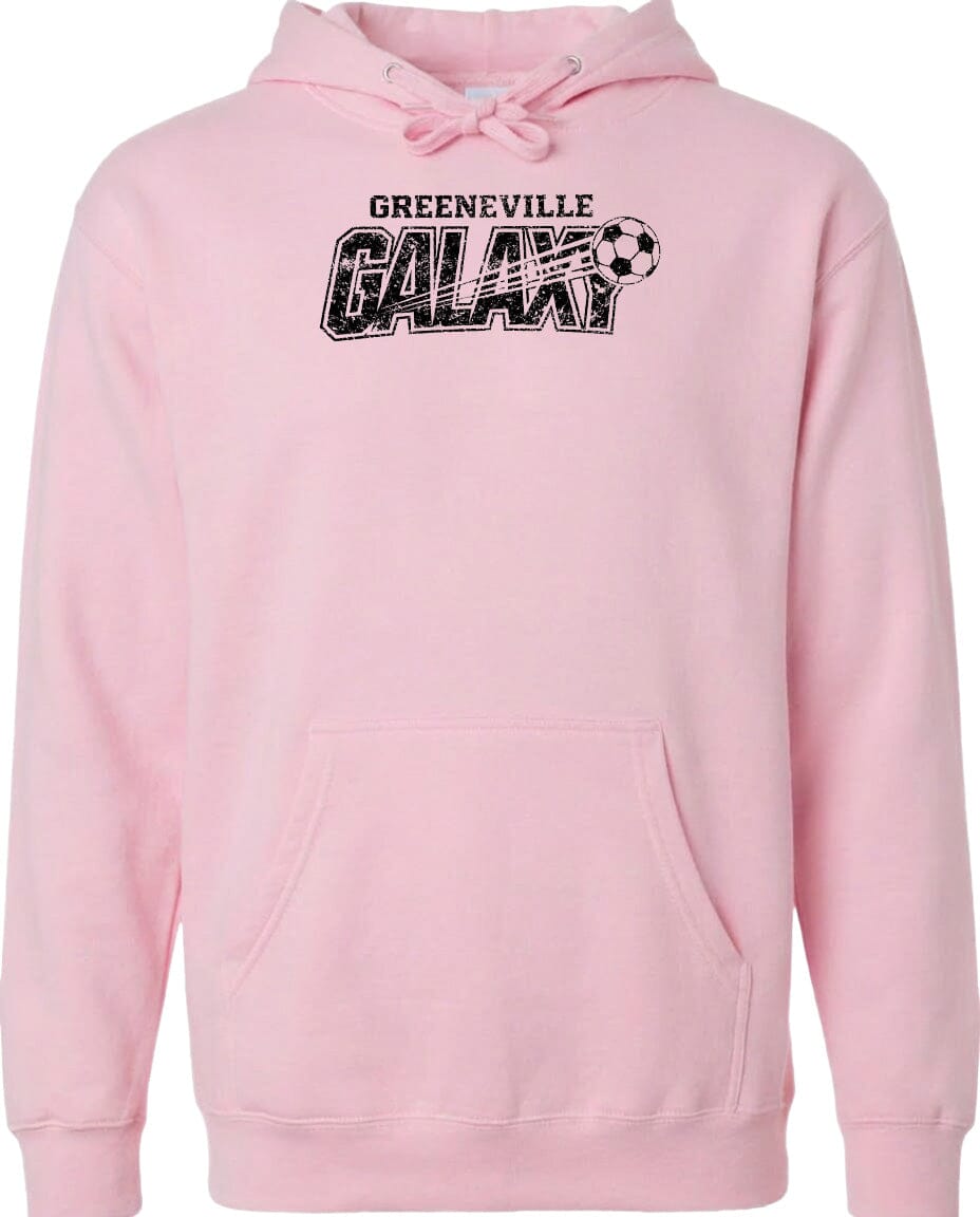 ADULT Greeneville Galaxy Distressed Chest Logo T Shirt | Hoodie | Long Sleeve | Sweatshirt | Crew Neck | Tank Top Fiesta Doodle waterproof vinyl sticker. dishwasher safe outdoor sticker.