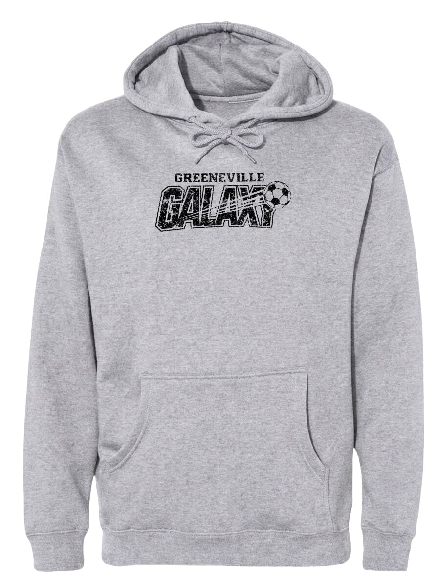ADULT Greeneville Galaxy Distressed Chest Logo T Shirt | Hoodie | Long Sleeve | Sweatshirt | Crew Neck | Tank Top Fiesta Doodle waterproof vinyl sticker. dishwasher safe outdoor sticker.