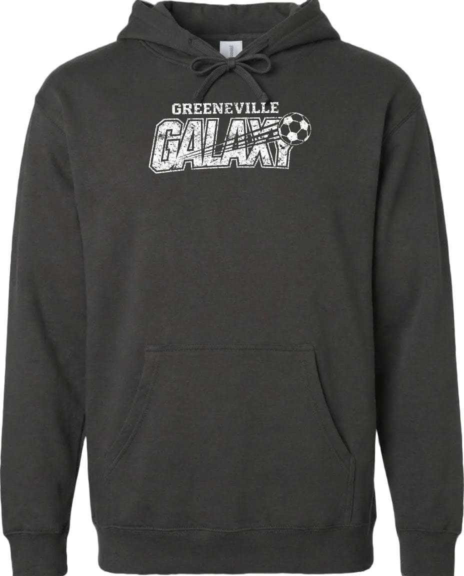 ADULT Greeneville Galaxy Distressed Chest Logo T Shirt | Hoodie | Long Sleeve | Sweatshirt | Crew Neck | Tank Top Fiesta Doodle Midweight Hoodie XS Charcoal waterproof vinyl sticker. dishwasher safe outdoor sticker.