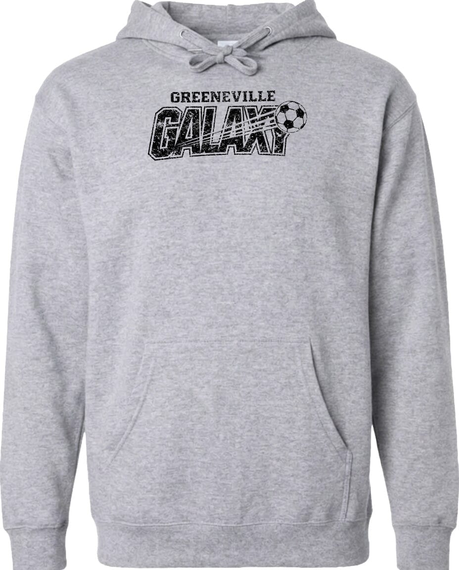 ADULT Greeneville Galaxy Distressed Chest Logo T Shirt | Hoodie | Long Sleeve | Sweatshirt | Crew Neck | Tank Top Fiesta Doodle Midweight Hoodie XS Sport Gray waterproof vinyl sticker. dishwasher safe outdoor sticker.